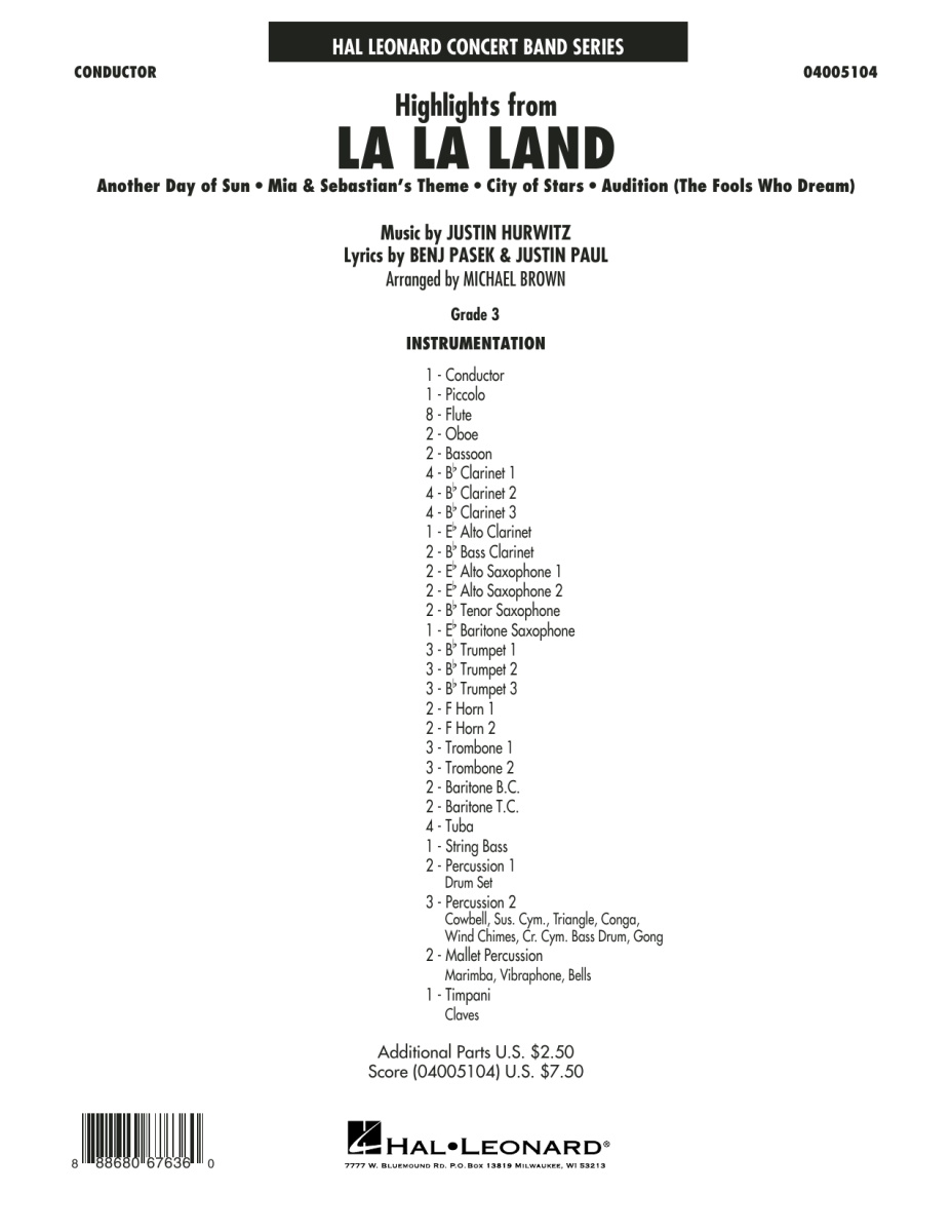 Highlights from La La Land - klik hier