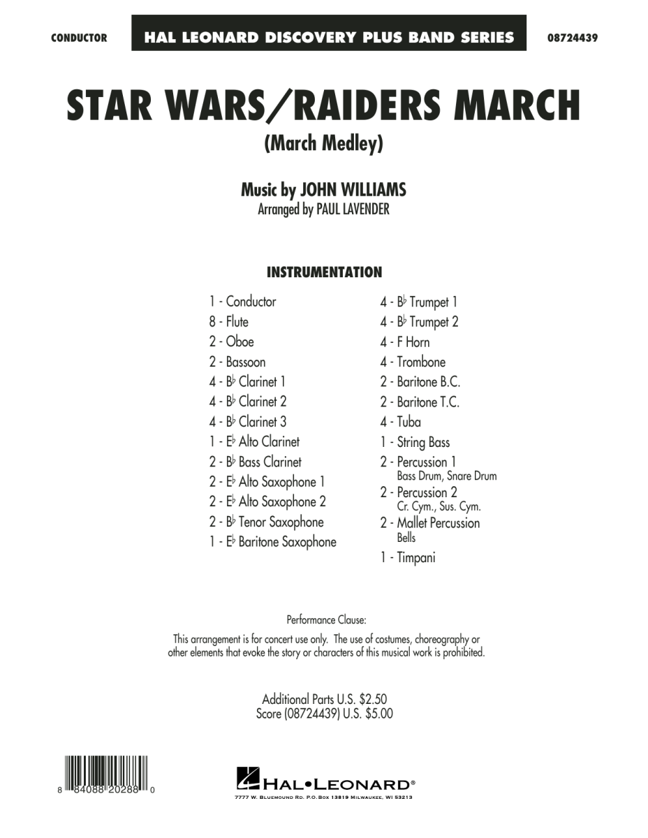 Star Wars / Raiders March - klik hier