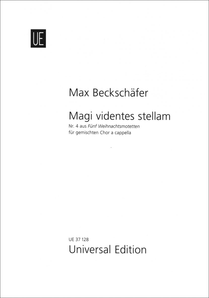 5 Weihnachtsmotetten; #4: Magi videntes stellam - klik hier