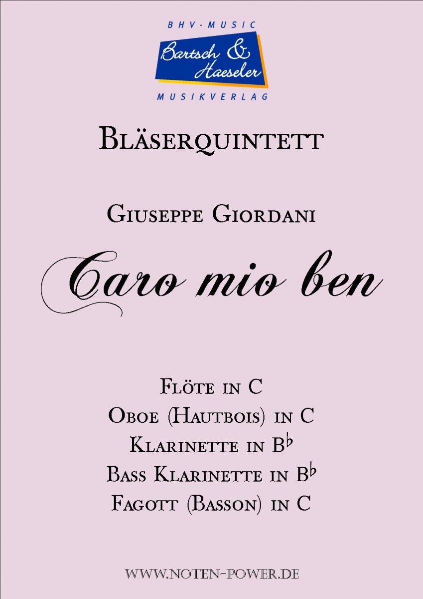 Caro mio ben - klik hier Caro mio ben - klik hier