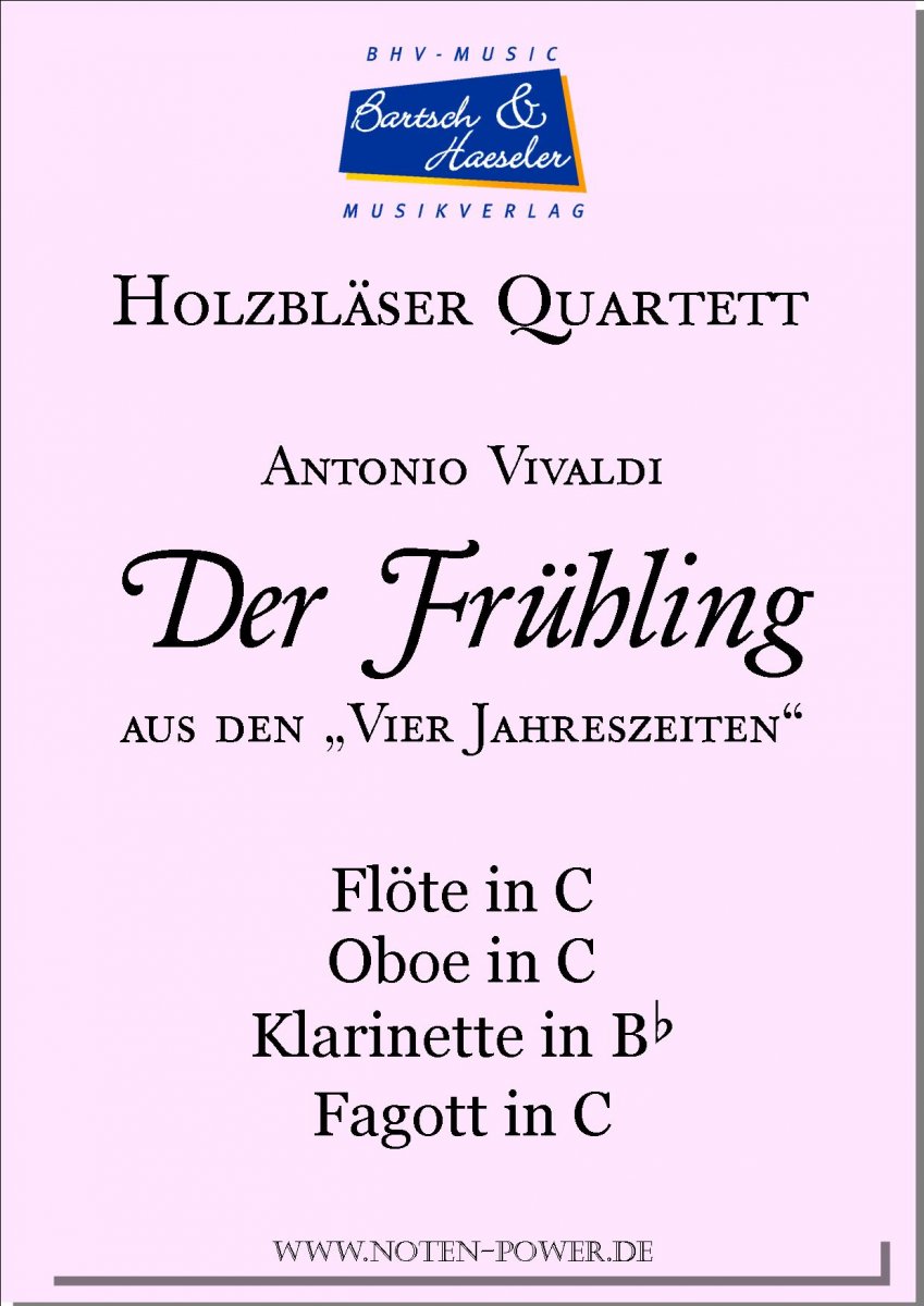 Der Frühling aus den "Vier Jahreszeiten" - klik hier Der Frühling aus den "Vier Jahreszeiten" - klik hier
