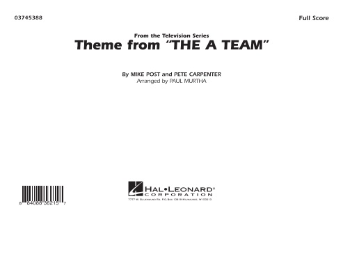 Theme from 'The A Team' - klik hier