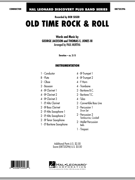 Old Time Rock and Roll - klik hier