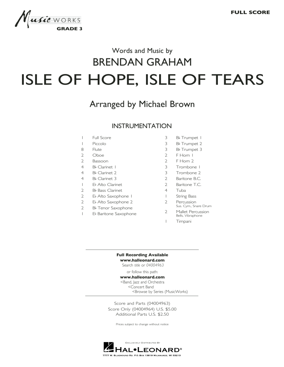 Isle of Hope, Isle of Tears - klik hier