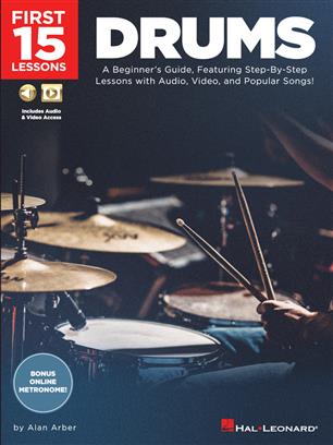 First 15 Lessons - Drums - klik hier
