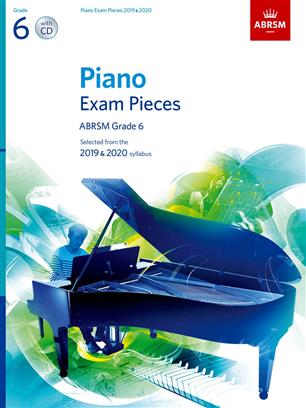 Piano Exam Pieces 2019 and 2020, Grad 6 (inkl. CD) - klik hier Piano Exam Pieces 2019 and 2020, Grad 6 (inkl. CD) - klik hier