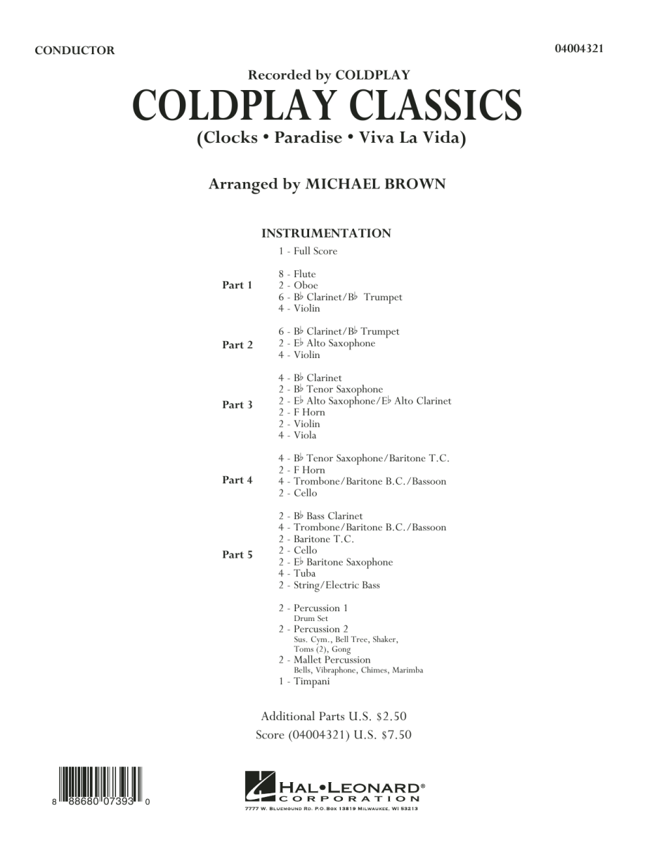Coldplay Classics - klik hier