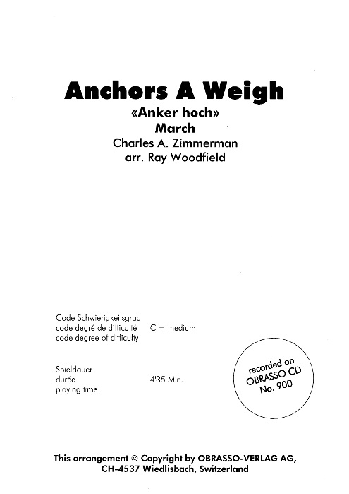 Anchors A Weigh (Anker hoch) - klik hier