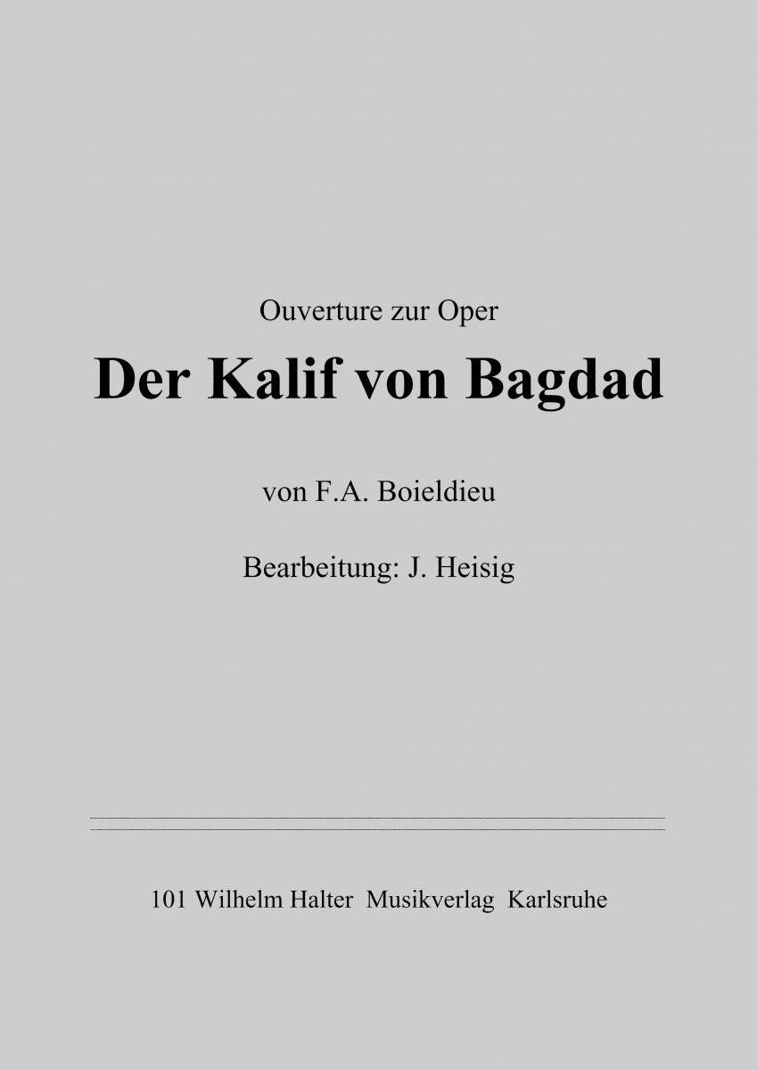 Kalif von Bagdad, Der - klik hier