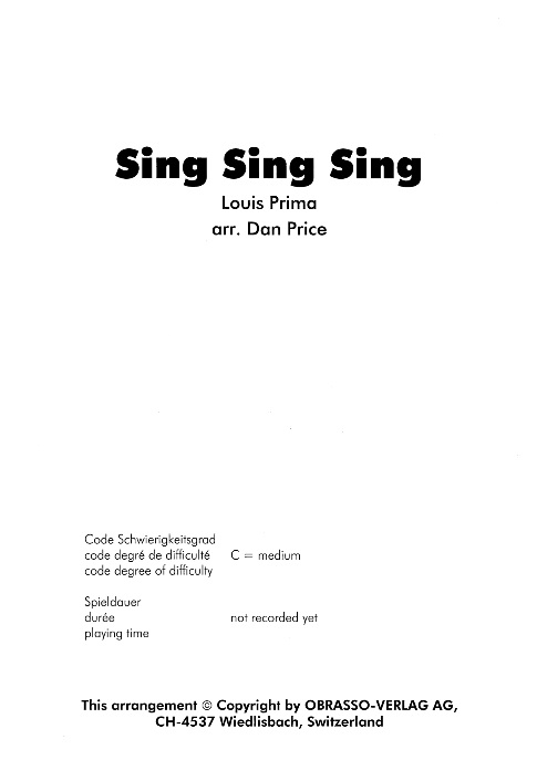 Sing Sing Sing - klik hier