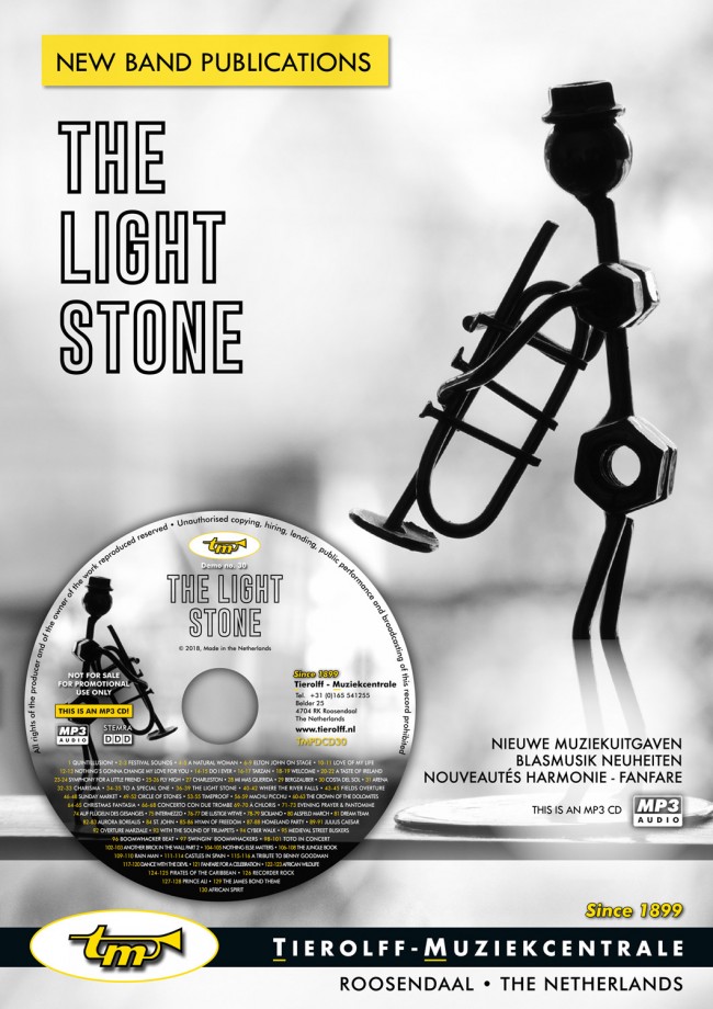 Tierolff 2018: New Band Publications - The Light Stone - klik hier