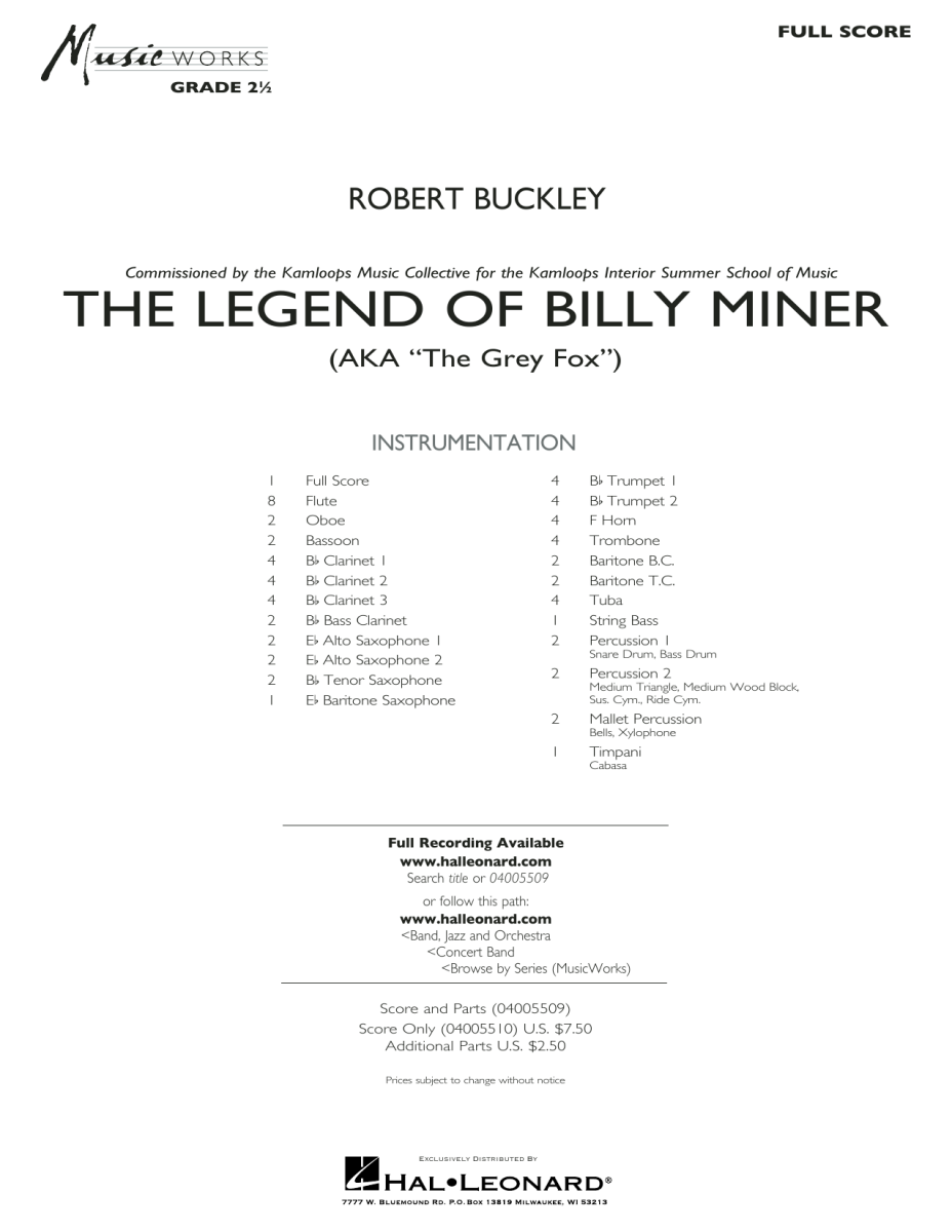 Legend of Billy Miner, The - klik hier