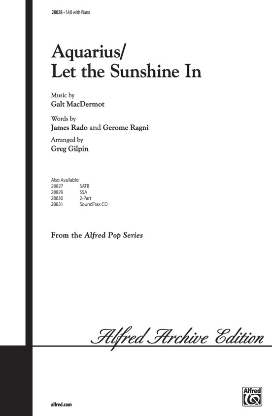 Aquarius / Let the Sunshine in - klik hier Aquarius / Let the Sunshine in - klik hier