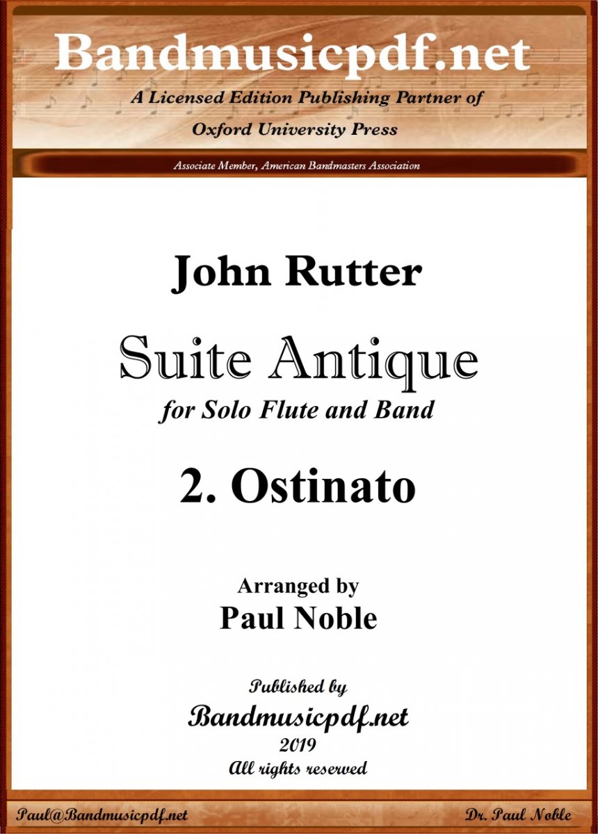 Suite Antique 2. Ostinato - klik hier