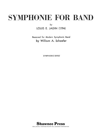 Symphonie for Band - klik hier