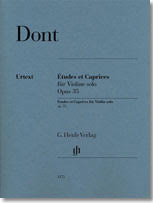 tudes et Caprices fr Violine solo - klik hier