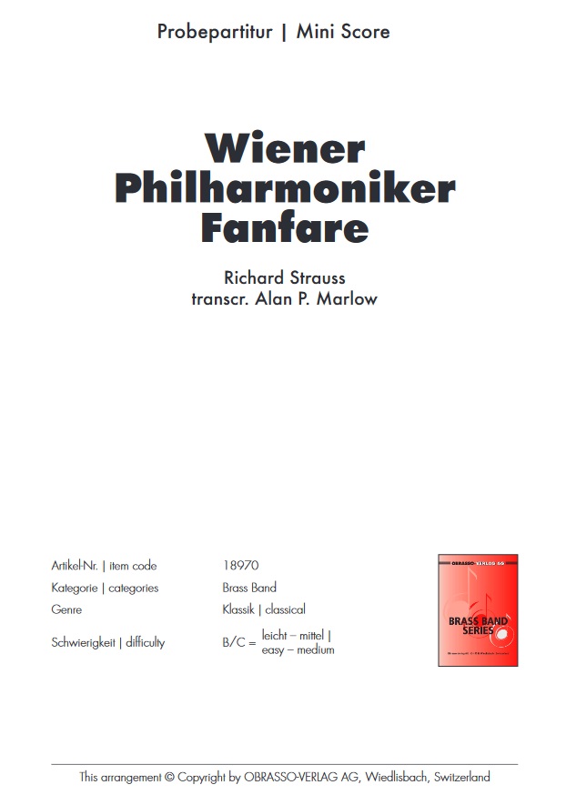 Wiener Philharmoniker Fanfare - klik hier