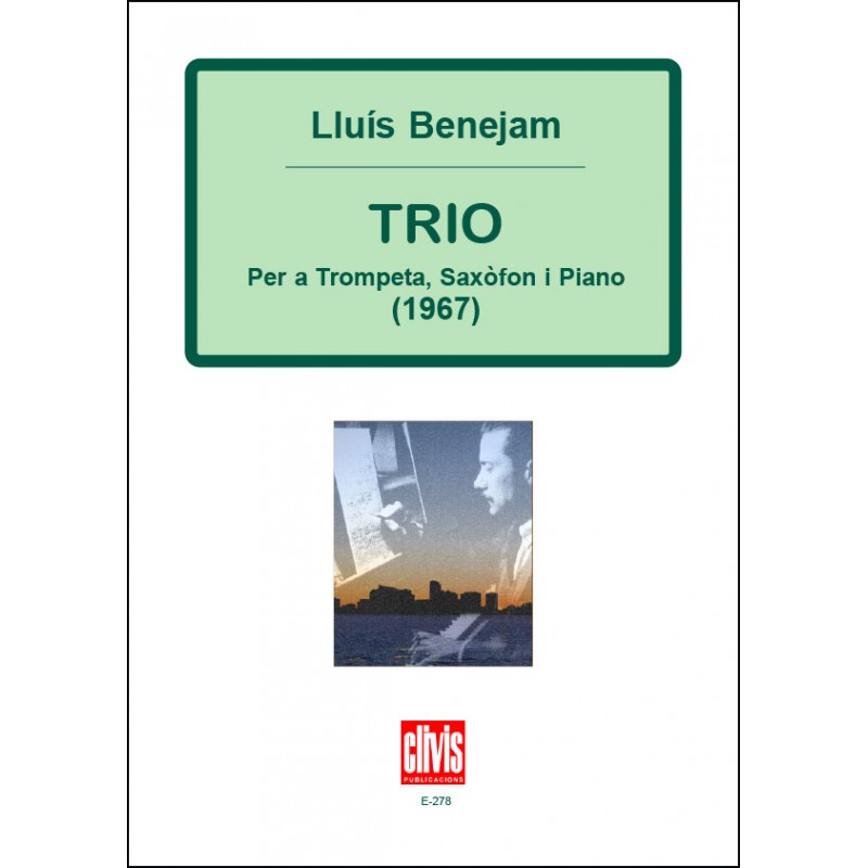 Trio per a trompeta, saxo i piano - klik hier