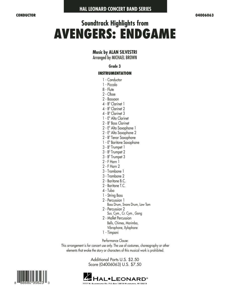 Soundtrack Highlights from Avengers: Endgame - klik hier
