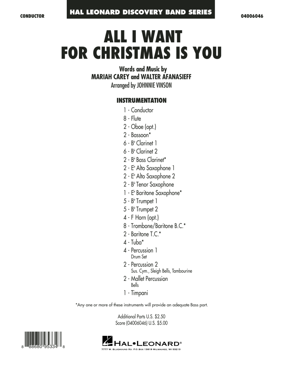 All I Want For Christmas Is You - klik hier