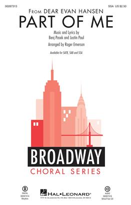 Part Of Me (from Dear Evan Hansen) - klik hier Part Of Me (from Dear Evan Hansen) - klik hier