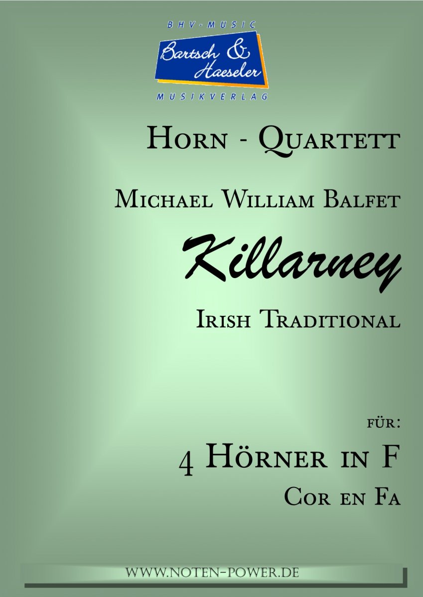 Killarney (Irish Traditional) - klik hier