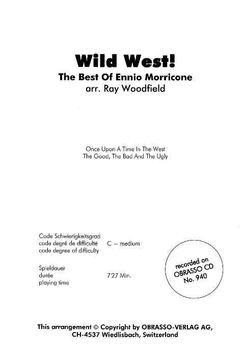 Wild West - The Best of Ennio Morricone - klik hier