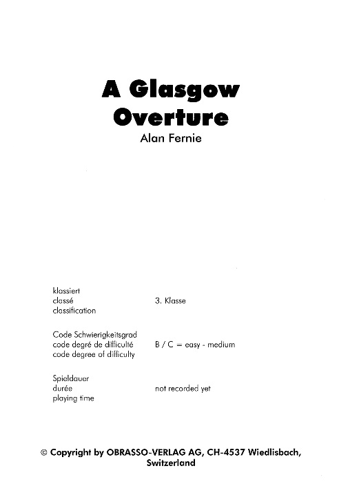 A Glasgow Overture - klik hier