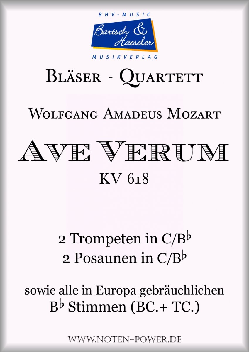 Ave Verum - klik hier Ave Verum - klik hier