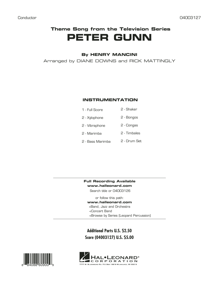 Peter Gunn - klik hier