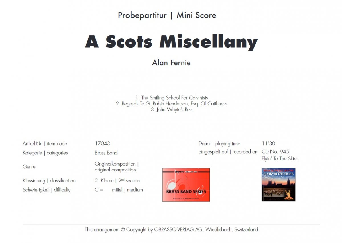 A Scots Miscellany - klik hier