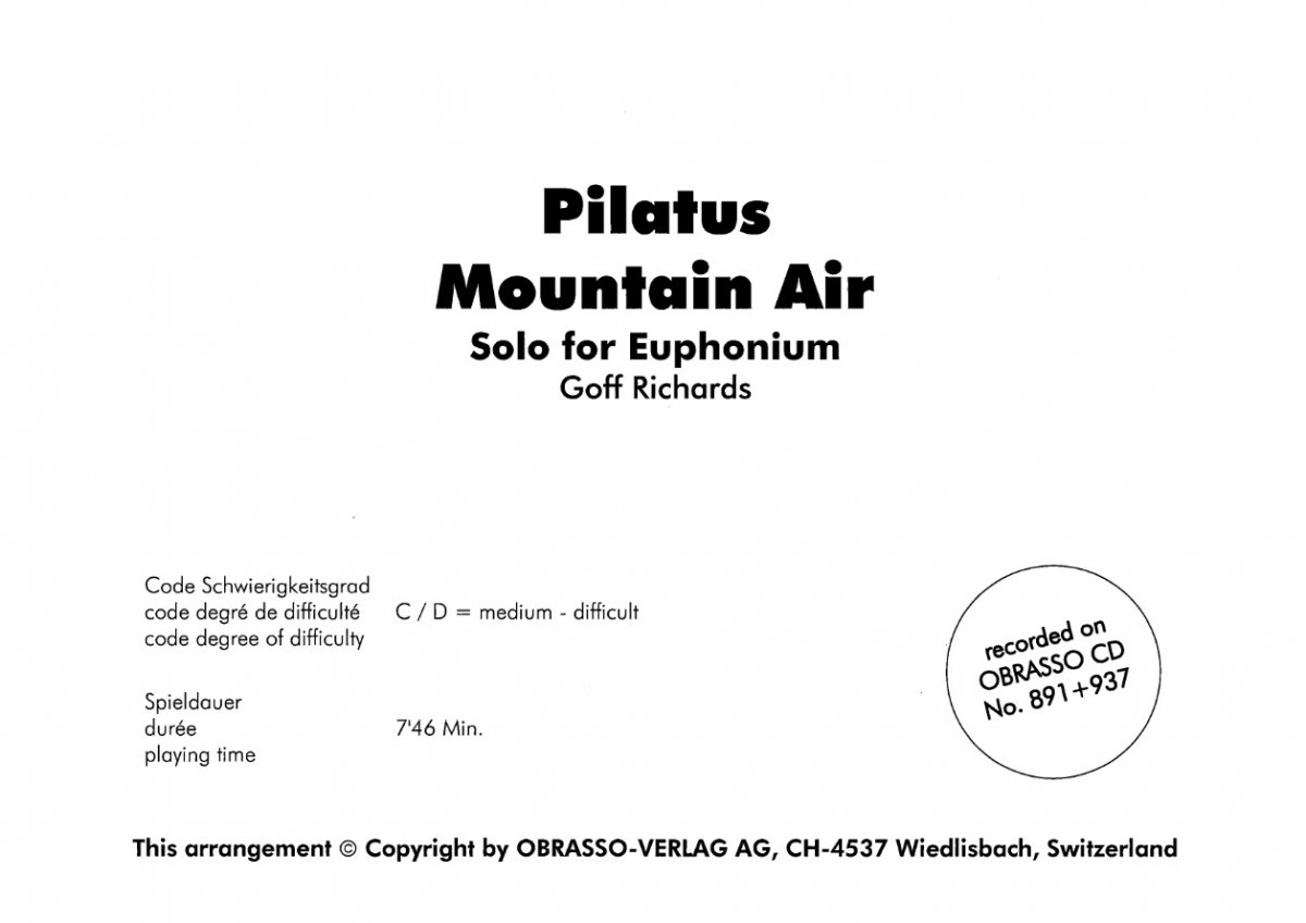 Pilatus (Mountain Air) - klik hier