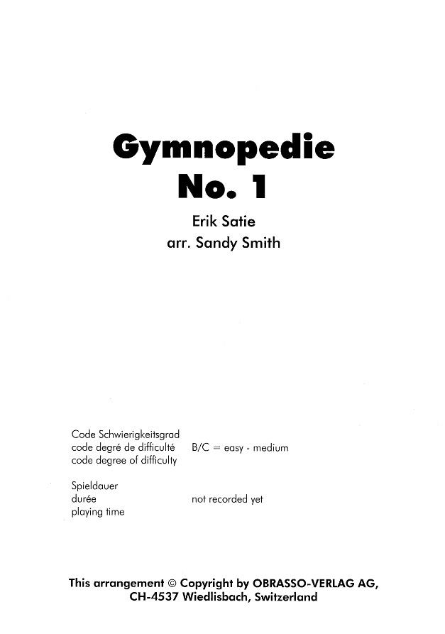 Gymnopedie #1 - klik hier