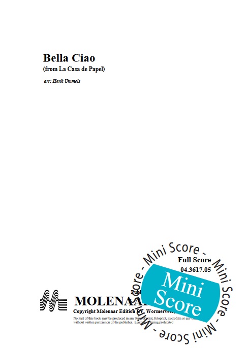 Bella Ciao (La Casa de Papel) - klik hier