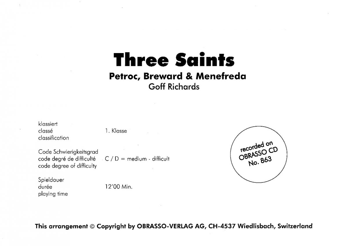 3 Saints (Three) - klik hier