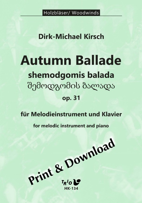 Autumn Ballade (shemodgomis balada) - klik hier