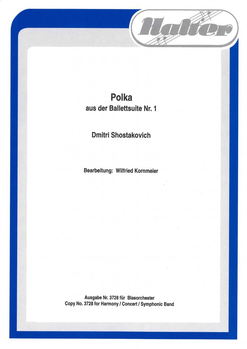Polka aus der Ballettsuite #1 - klik hier