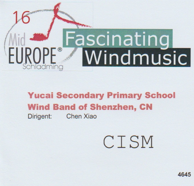 16 Mid Europe: Yucai Secondary Primary School Wind Band of Shenzhen - klik hier