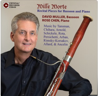 Mille Morte, Recital Pieces for Bassoon and Piano - klik hier