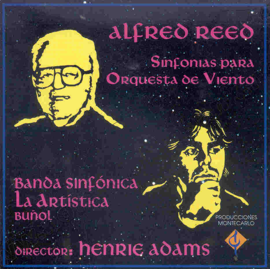Alfred Reed Symphonias para Orquesta de Viento - klik hier