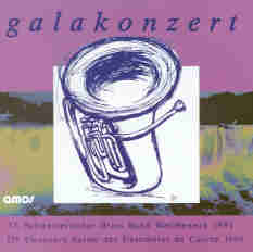 17e Concours Suisse de Brass Bands / 17. Schweizerischer Brass Band Wettbewerb - Galakonzert 1991 - klik hier