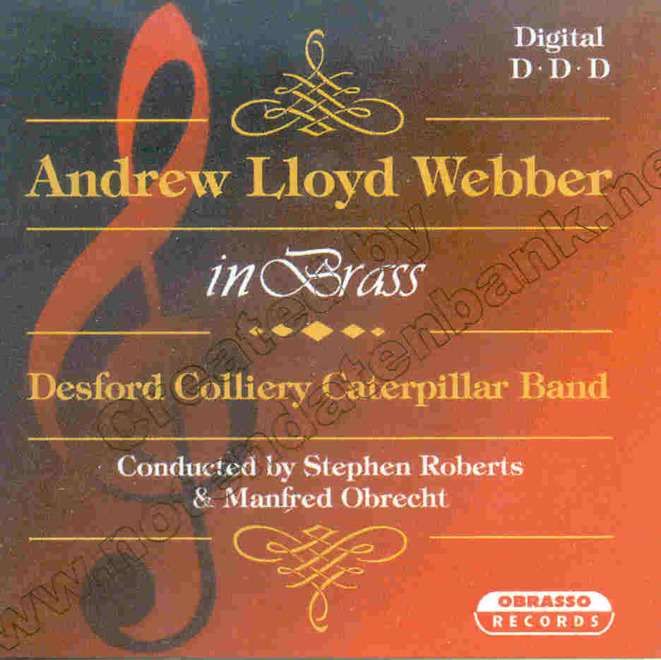 Andrew Lloyd Webber in Brass - klik voor groter beeld