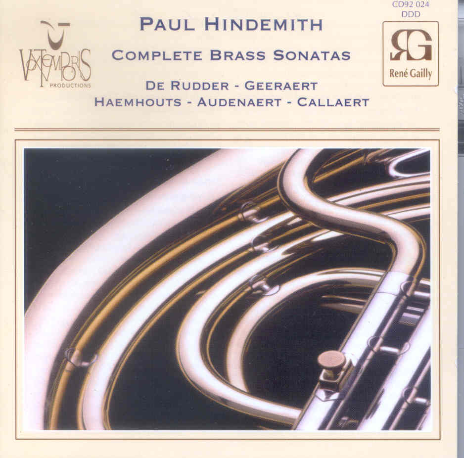 Paul Hindemith Complete Brass Sonatas - klik hier