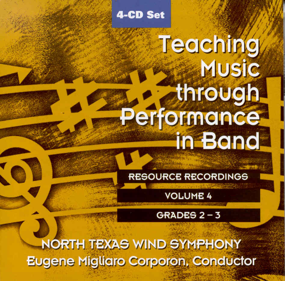 Teaching Music through Performance in Band #4, Grade 2 and 3 - klik hier