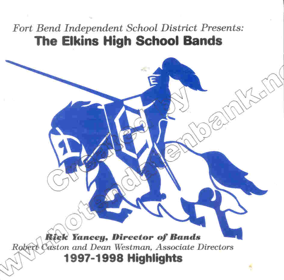 Elkins High School Bands 1997-1998 Highlights - klik hier