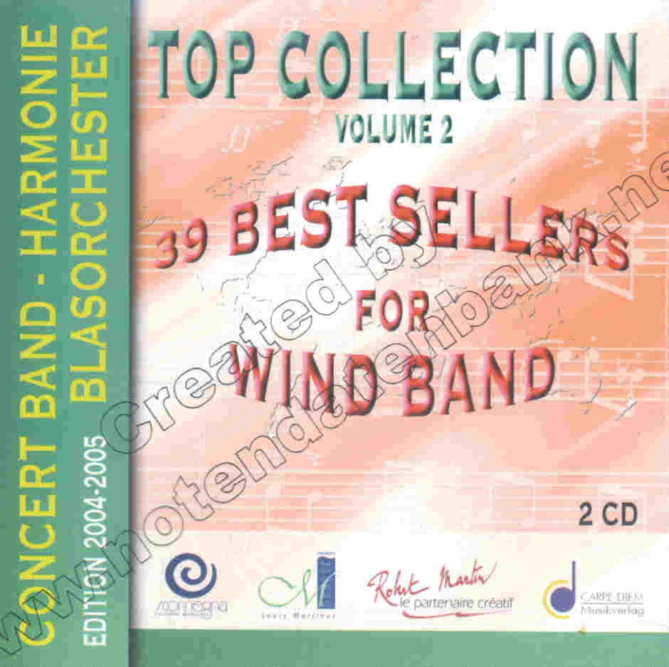 Top Collection #2: 39 Best Sellers for Wind Band - klik hier