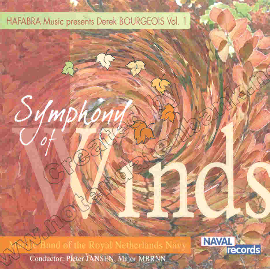 Hafabra Music presents Derek Bourgeois #1: Symphony of Winds - klik hier