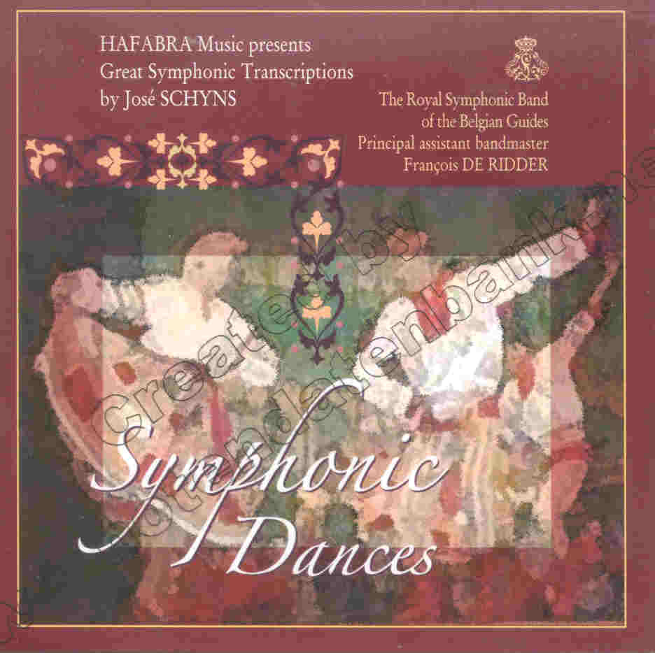 Hafabra Music presents: Great Symphonic Transcriptions by Jos Schyns 'Symphonic Dances' - klik hier