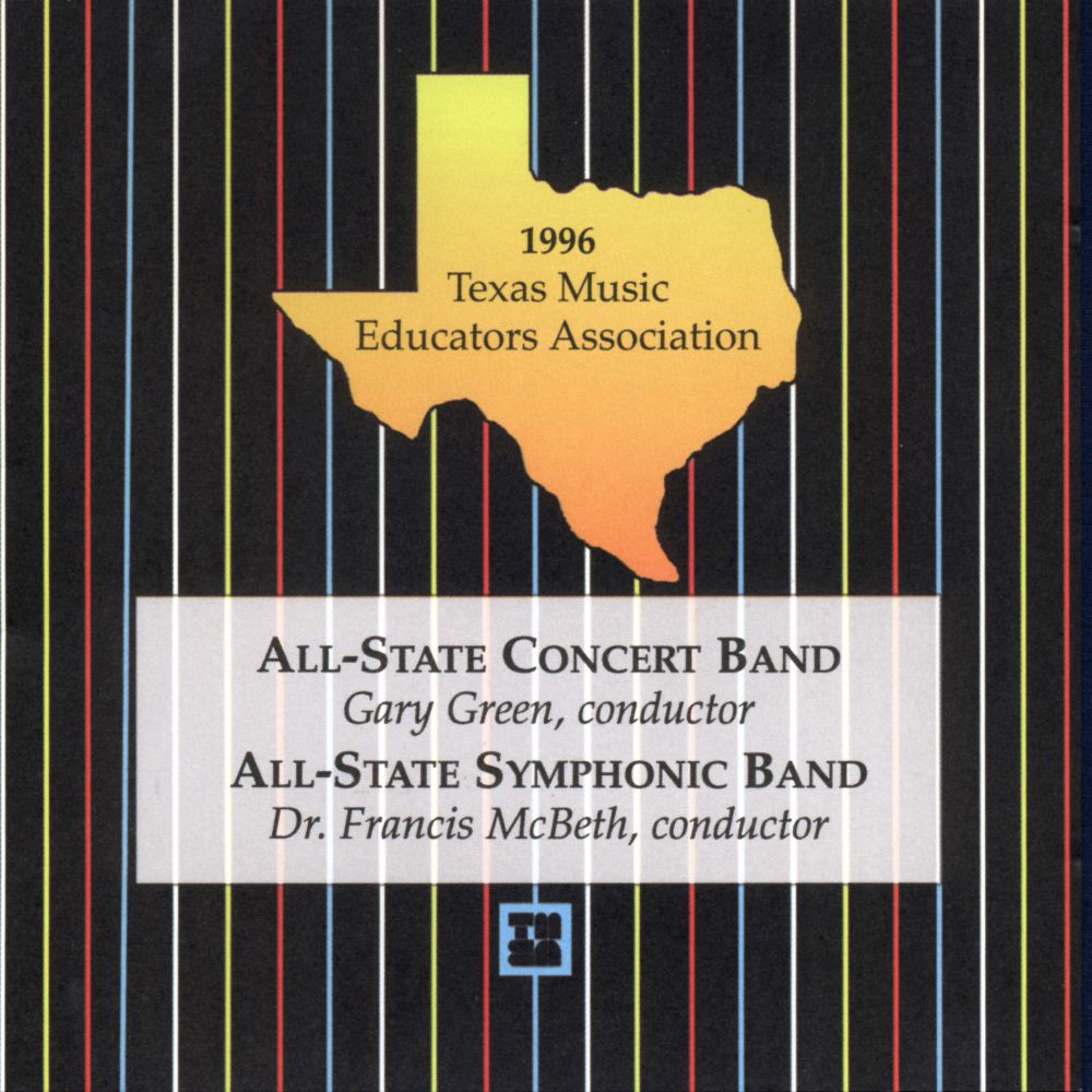 1996 Texas Music Educators Association: Texas All-State - klik hier
