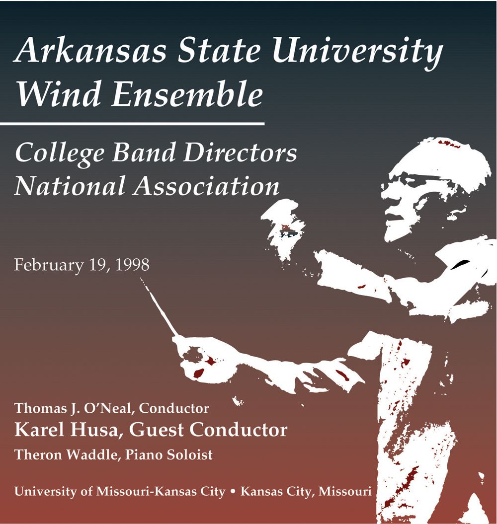 1998 College Band Directors National Association: Arkansas State University Wind Ensemble - klik hier